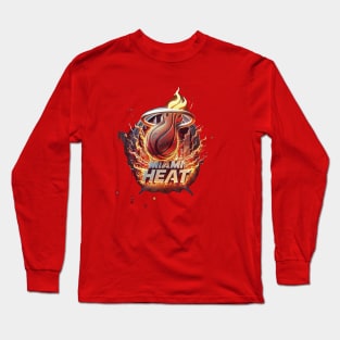 Miami Heat - BRING THE HEAT Long Sleeve T-Shirt